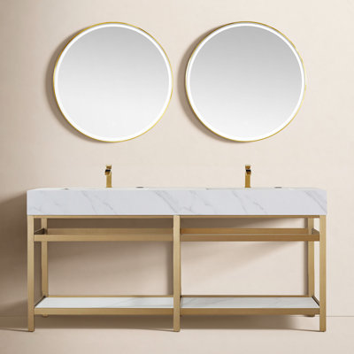 Bilbao 72'' Double Bathroom Vanity