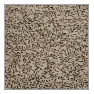 Machine Washable Nature Gray Area Rug