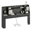 Modern Bookcase Headboard with LED Lights & Built-in Charging Station, Storage Headboard with Open Shelves for Bedroom-1961750092-1961750089