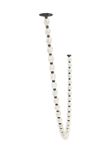 Collier 108 Chandelier - 277V (Remote), 3000, 120 V, 115.1" H x 2" W x 2" D