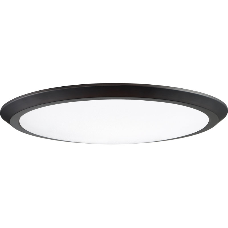 Diem LED Flush Mount, 2" H x 16" W x 16" D, Oil Rubbed Bronze