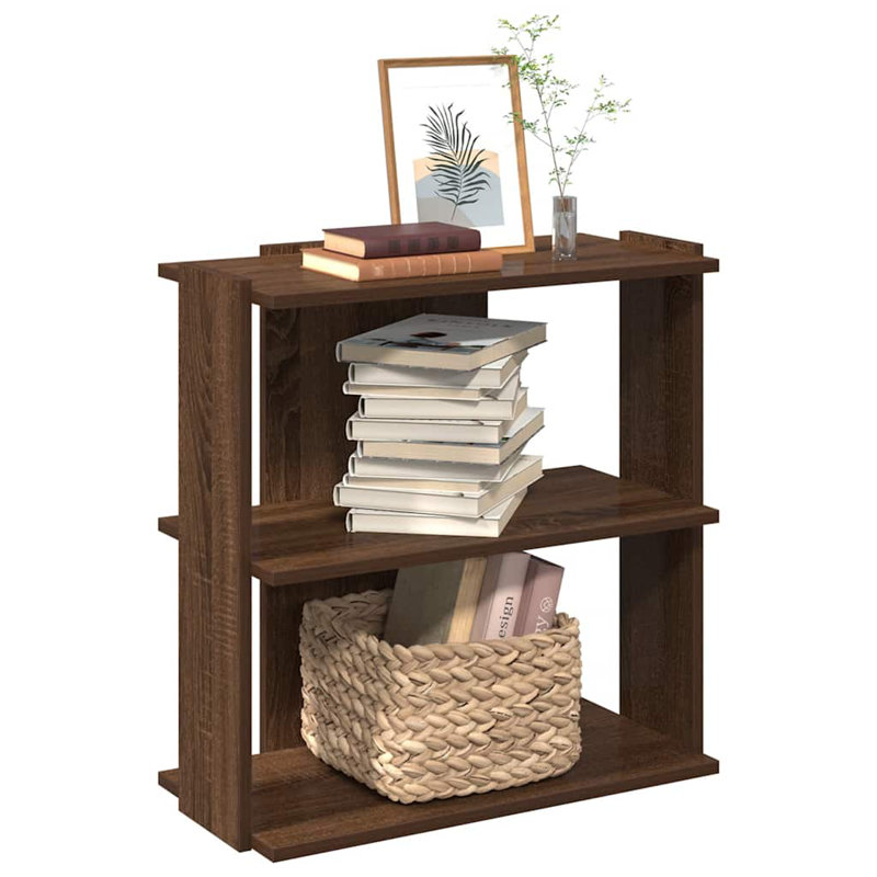 60cm W Bookcase, (3 Shelves) 60cmH x 60cmW x 30cmD, White