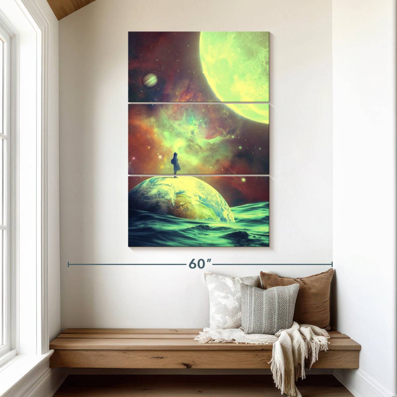Kelan Moon Shine, 50" H x 32" W