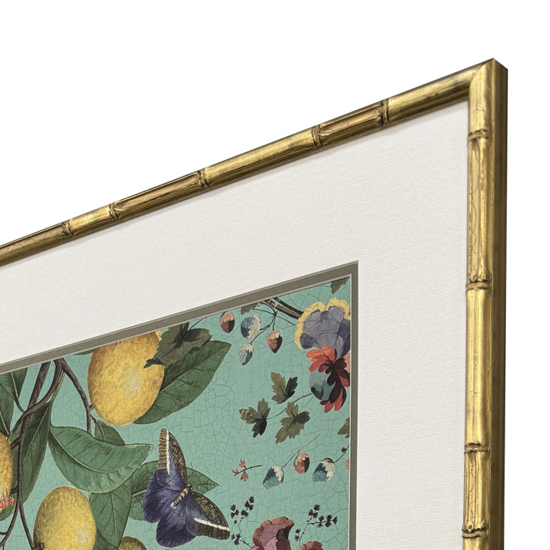 Floral Fruit Garden Framed Art