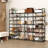 24 Pair Stackable Shoe Rack