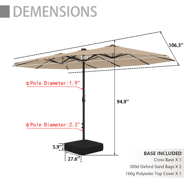 Dimensions du produit