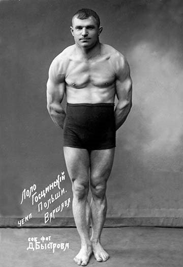 « flexing russian », reproduction de photo, H 42 po x l 28 po x P 1,5 po