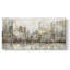 Paysage urbain abstrait - Toile tendue avec châssis - Prêt à accrocher-736447929