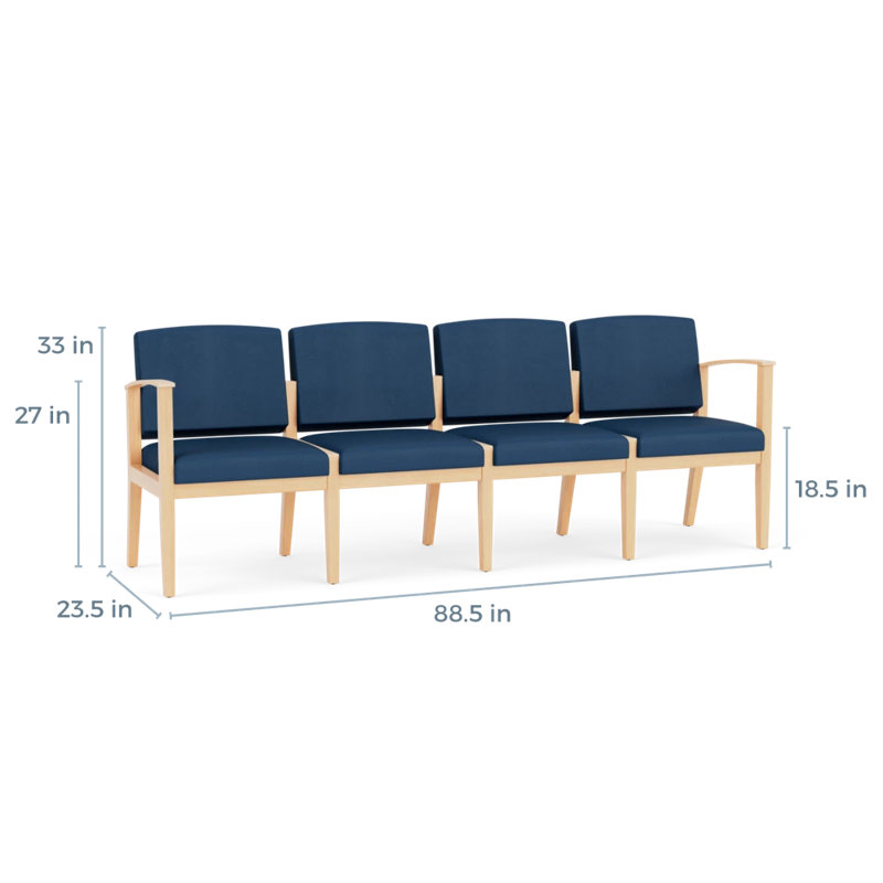 Table de bout en bois Amherst, Naturel, Patriot Plus Blue Ridge