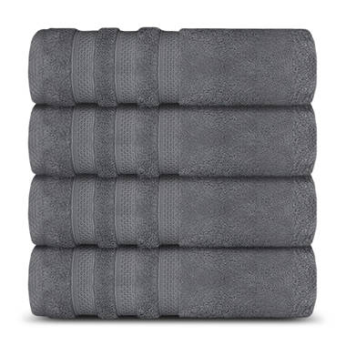 Tommy Hilfiger Modern American Solid Bath Towel, 30 X 54 Inches, 100%  Cotton 574 GSM (Botanical Garde)