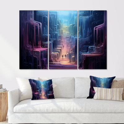Ensemble de salon Scruggs - City Buildings Wall Art