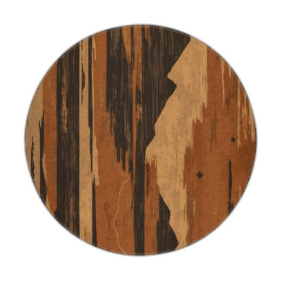 Dawnlit Crests Indoor And Outdoor Area Rug