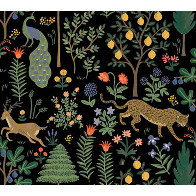 Menagerie Self-Adhesive Wallpaper