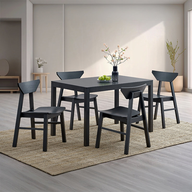 Ensemble de table de salle à manger 5 pièces Modern Modern