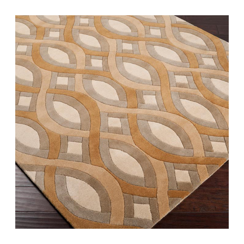 Donovan Wool Geometric Indoor Rug, Rectangle 9' x 13'