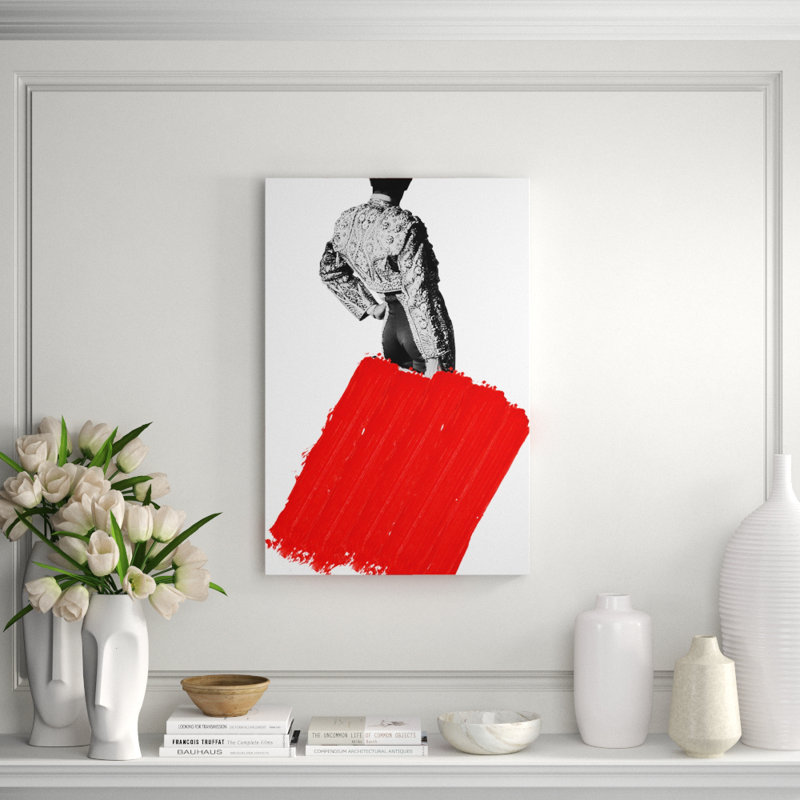 The Matador Print, 24" H x 24" W x 2.5" D