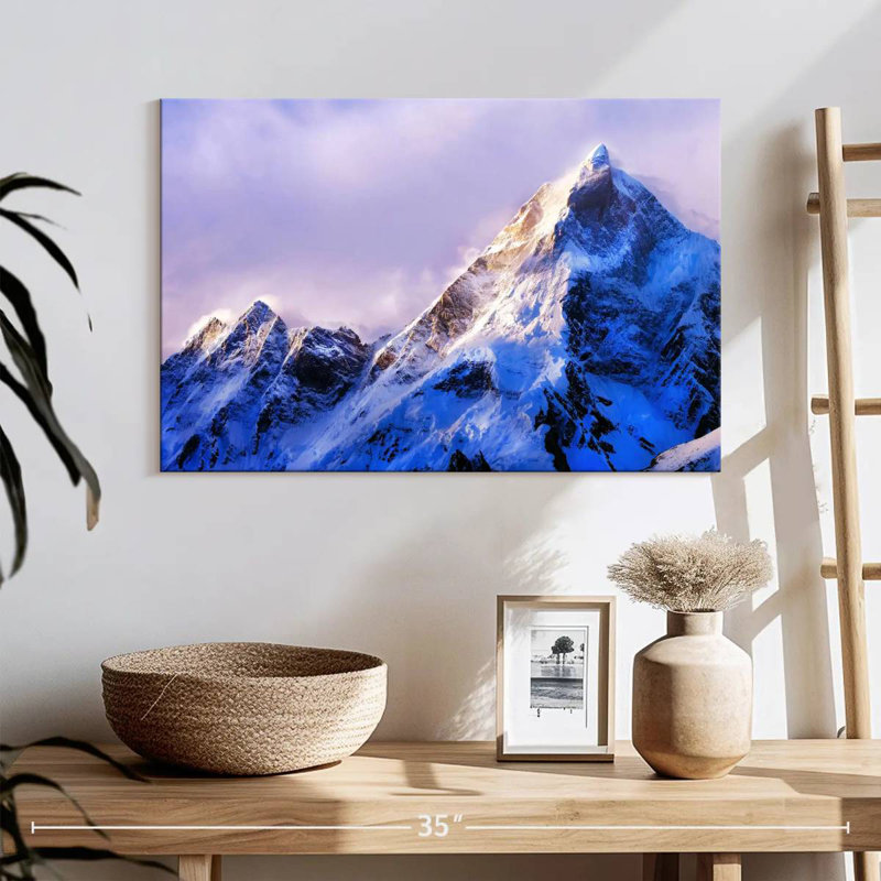 Sommet du Mont Everest à Alvord, H 16 po x l 24 po
