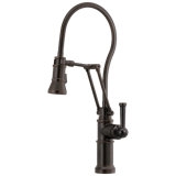 Artesso® Articulating Single Handle Kitchen Faucet With Finished Hose