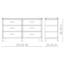 Toulon 6 - Drawer Dresser-797334672