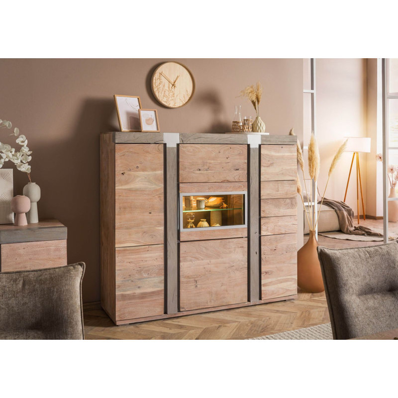 Amsterdam 160cm Solid Wood Sideboard
