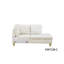 Ensemble de canapé modulaire en tissu brun foncé avec repose-pieds 3 pièces-69969365-90726398