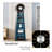 77.95"European floor-standing wall clock - blue vertical storage quartz clock