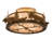 Jalyse Acrylic Semi Flush Mount