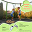 Trampoline de jardin rond de 12 pi avec enceinte sécuritaire Homdox