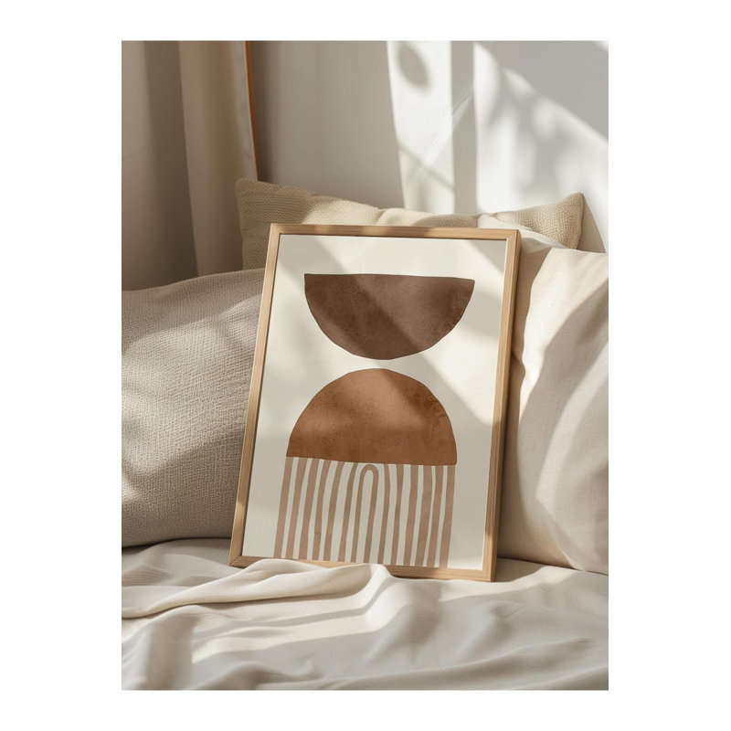 Peinture décorative encadrée