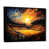 Black Floater Framed