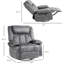 Fauteuil inclinable et pivotant HOMcom