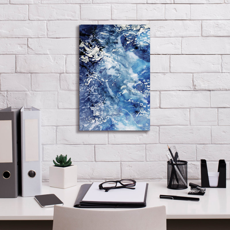 «Great Waves» par Stellar Design Studio, H 18 po x l 12 po x P 0,75 po