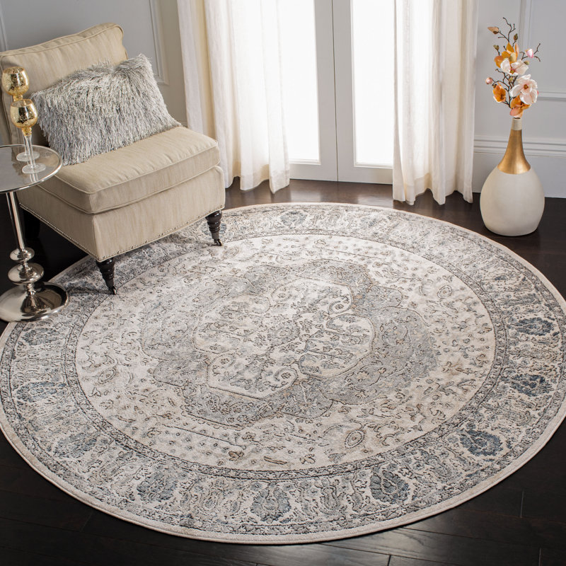 Martha Stewart Performance Oriental Rug, Round 6'7"
