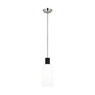 Luminaire suspendu cylindrique à 1 lumière Hadley
