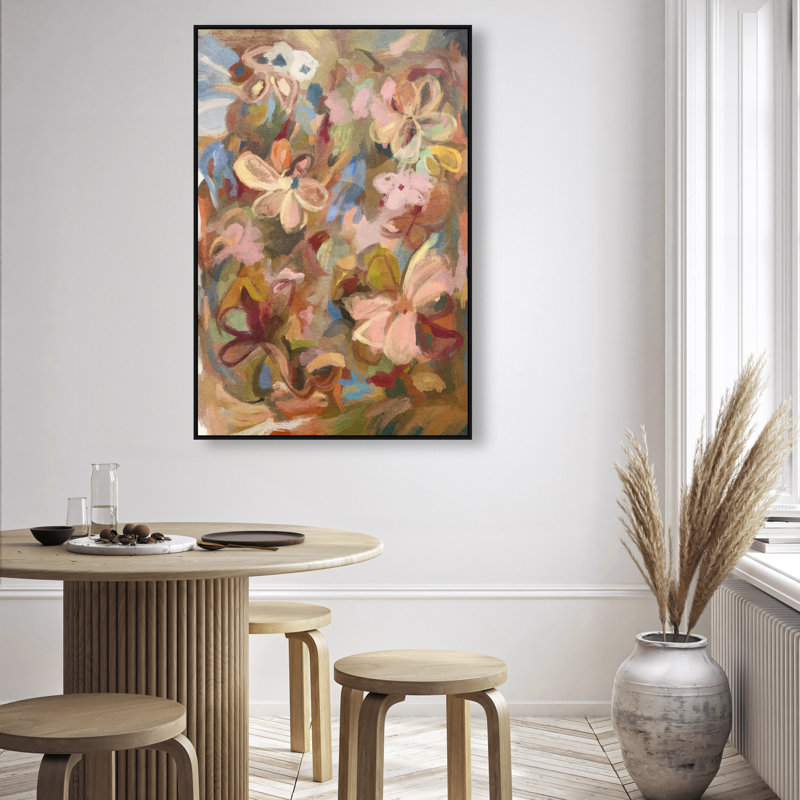 Moving Eden II Print by Oliver Gal, 16"H x 11"W, Black Floater Frame