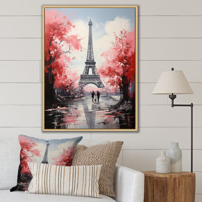 Tour Eiffel rose à Paris