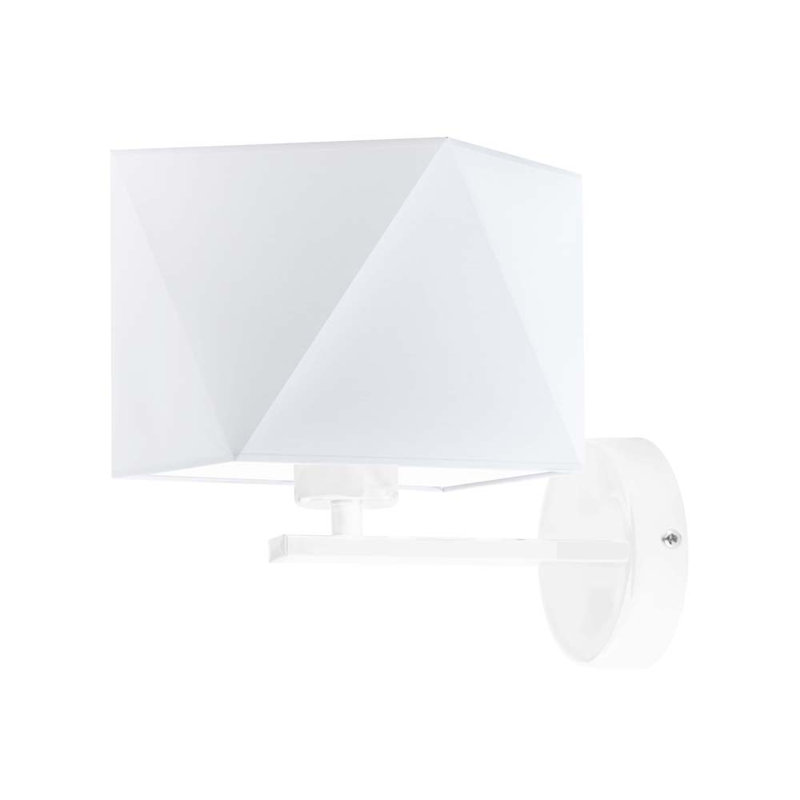 Ayaina Armed Sconce, White, White