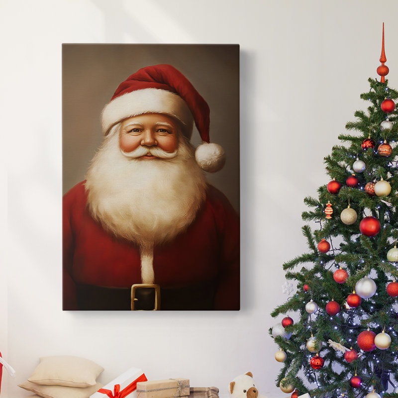 Art des Fêtes de Noël - Toile tendue avec châssis - Série 2-CCVI, H 60 po x l 40 po