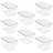 Sorbus 8 Pack Clear Stackable Storage Containers with Lids for Kitchen, Pantry,Cabinet Organization, Large-128732817-128732818