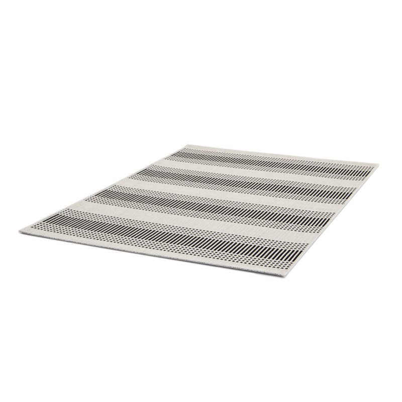 Strawn Striped Area Rug, Rectangle 120 x 170cm