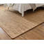 Tapis tressé en jute beige foncé naturel tissé à la main 5 pi x 8 pi Deeanna-93842265
