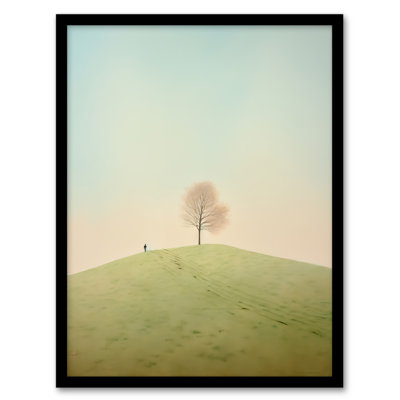 Alistaire Perspective Tree by Amy Denver - Single Picture Frame Print