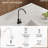 Drinking Water Filter Faucet for Reverse Osmosis, Single-handle Beverage Faucet with Swivel Spout-118705457