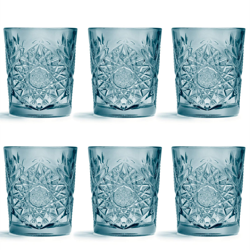 Rüdiger 355ml Drinking Glass Set, Blue