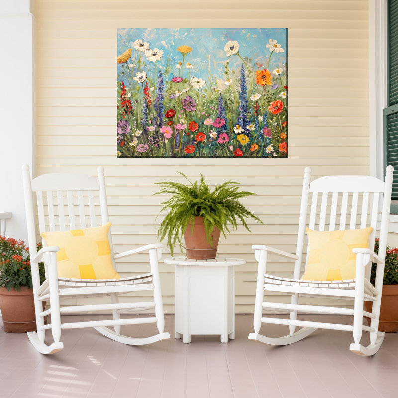 Art sur toile Flourish Field