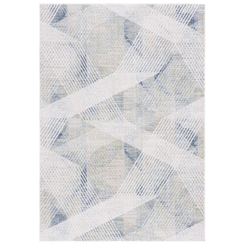 Ersela 100 Performance Abstract Rug, Rectangle 9' x 12'