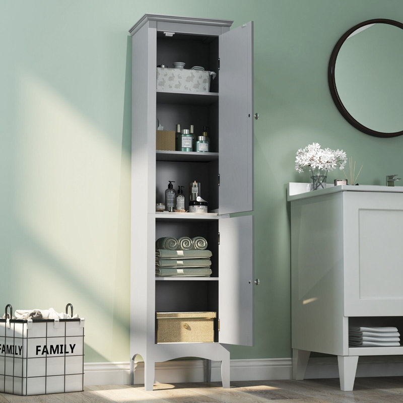 Freestanding Linen Cabinet