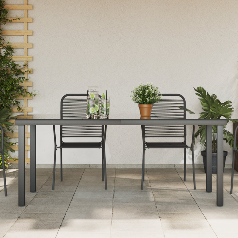 Stembert Square Table, 74cm H x 90cm W x 190cm L