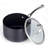 Cooks Standard 8-Piece Nonstick Hard Anodized Cookware Set, Pots and Pans Set Includes Saucepans, Stockpot, Frying Pans, Lids, Black