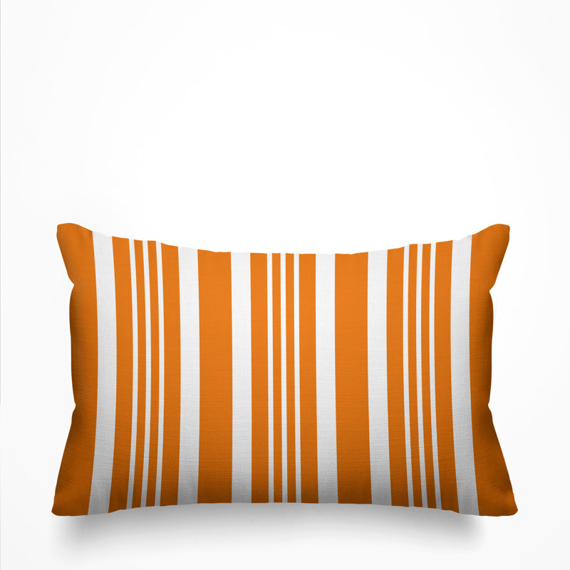 Housse et insert de coussin rectangulaire d'extérieur Healthcliff, Orange